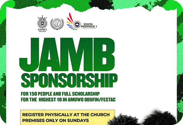 YP1 Jamb Sponsorship & Scholarship
